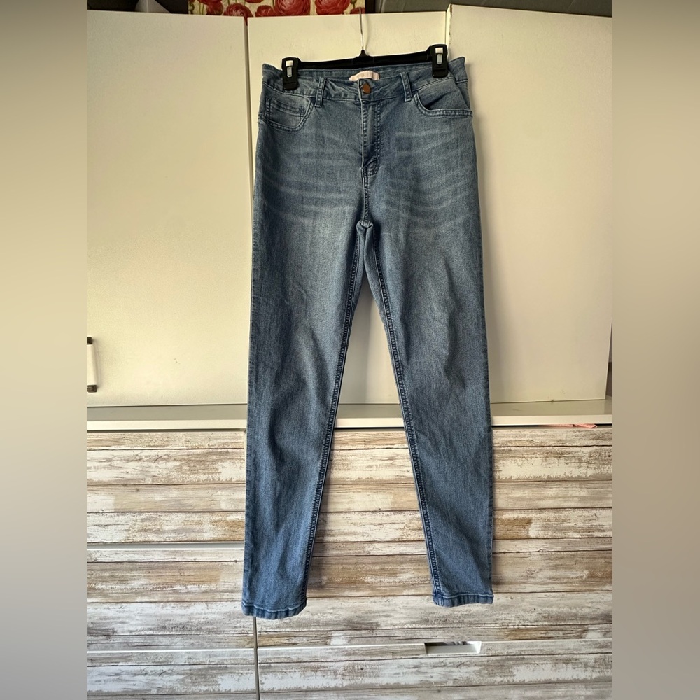 👖 Forever 21 Skinny Jeans Light Wash High Rise Stretch 29